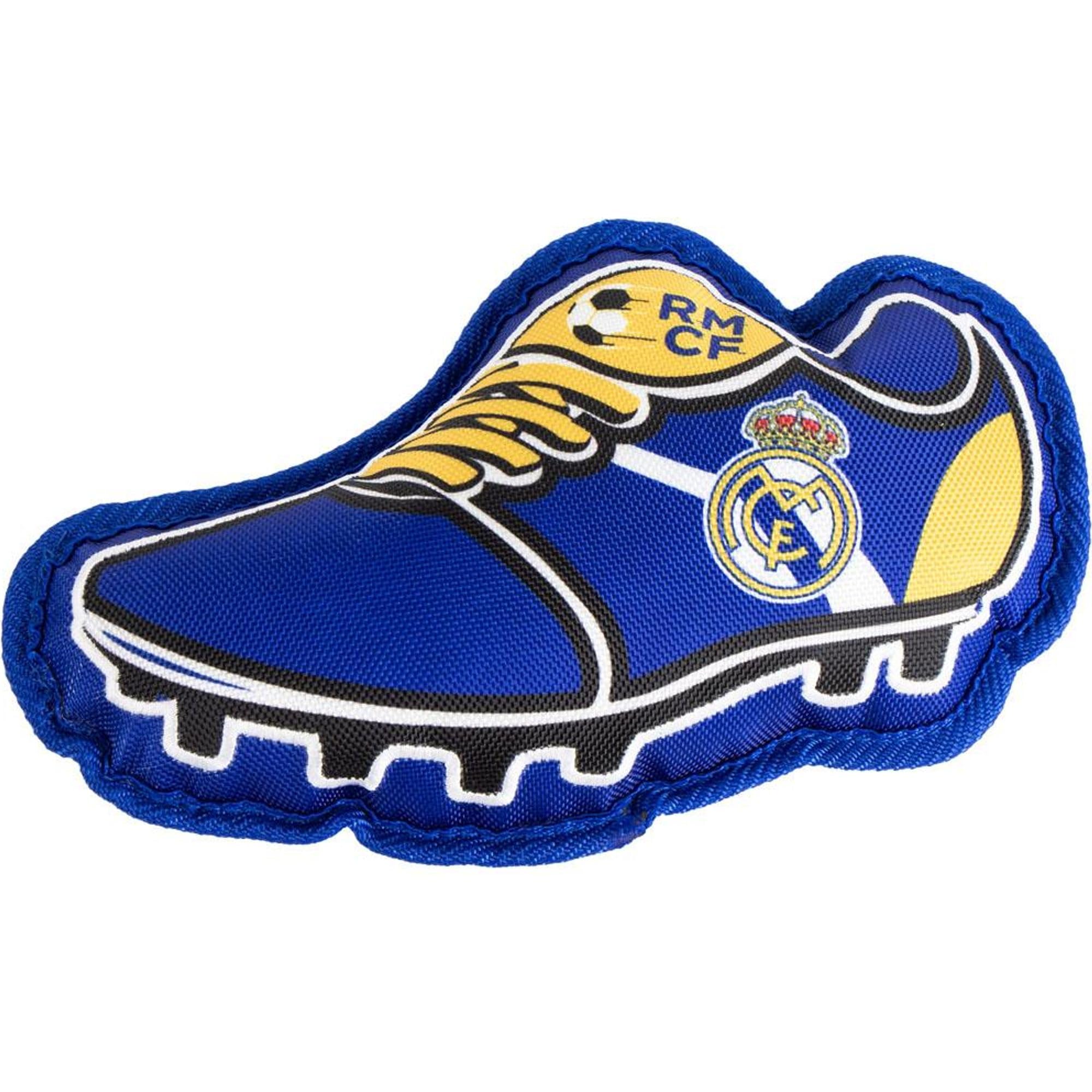 CERDÁ LIFE'S LITTLE MOMENTS Official and Soft Real Madrid Polyester Dog Toy, 10.0x30.0x7.0 cm