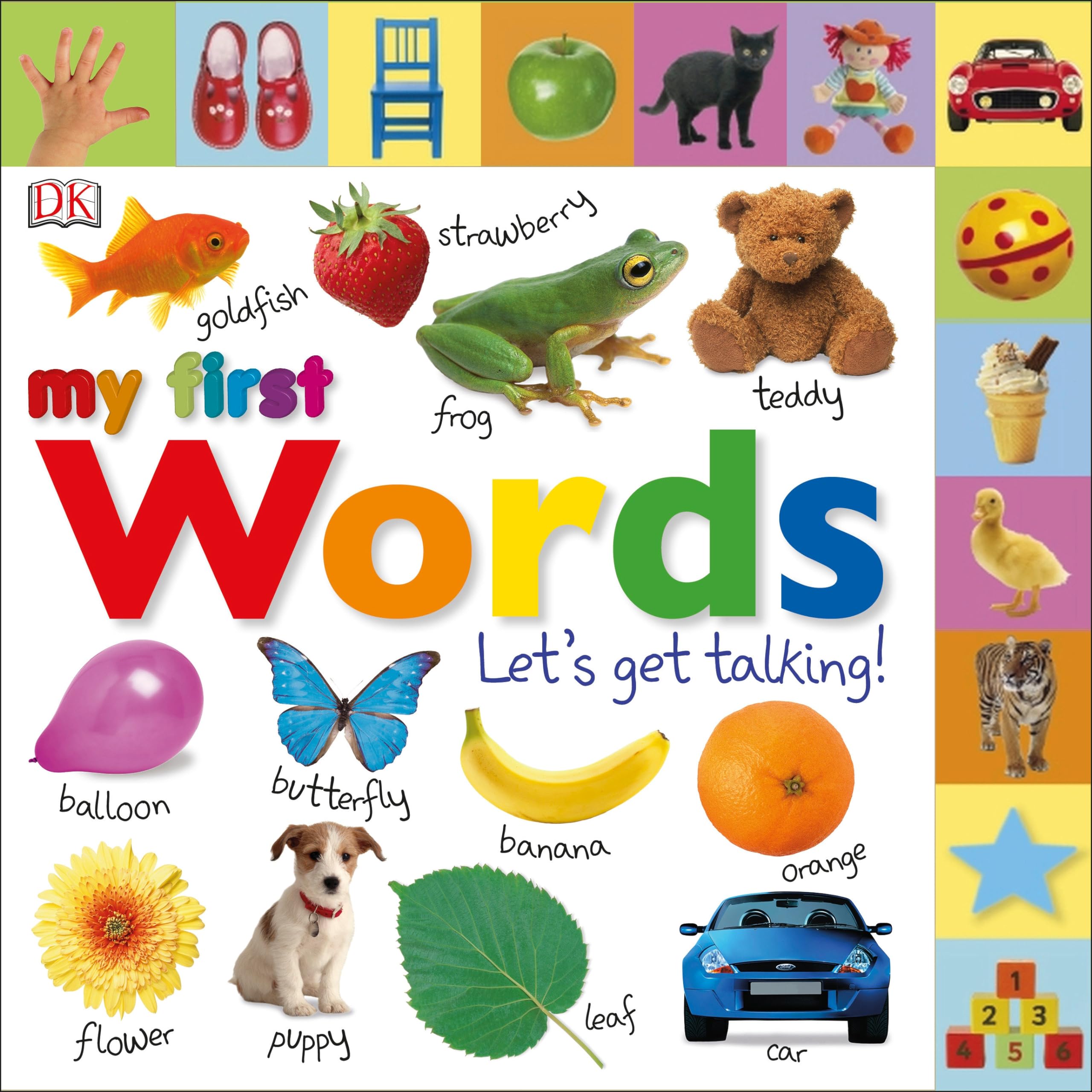 DK Tabbed Board Books: My First Words: Let's Get Talking!