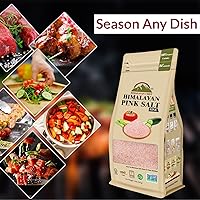 Vista 4 de Himalayan Chef - Sal rosa del Himalaya, grano fino, bolsa de 2 libras