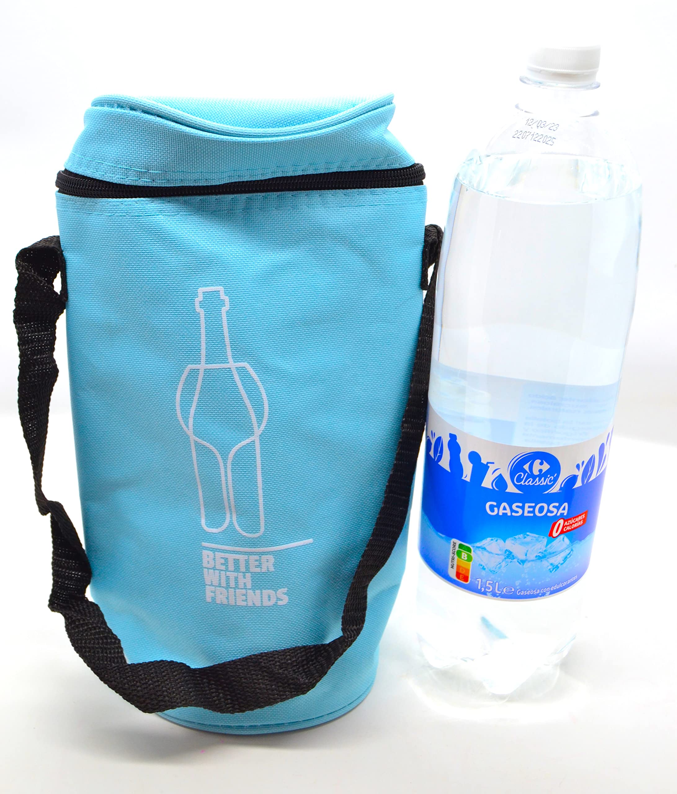 Blue 3L Total Hidalgo 1/1.5L Bottles Portable Flexible Cooler for Beach Camping Thermal Bag Camping Cooler Camouflage Military Cool Cold Bag - Image 2