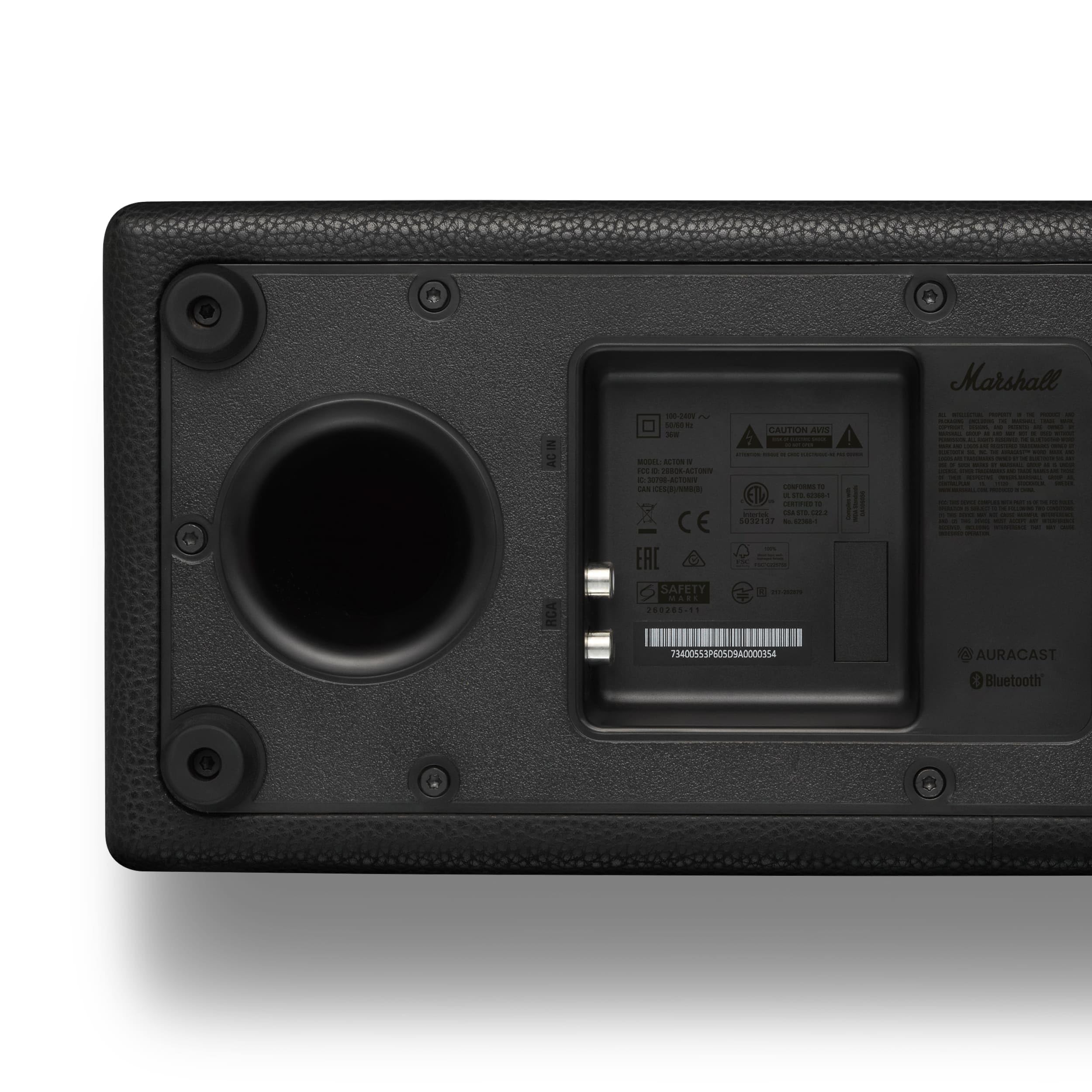Marshall Acton IV Enceintes Bluetooth - Noir