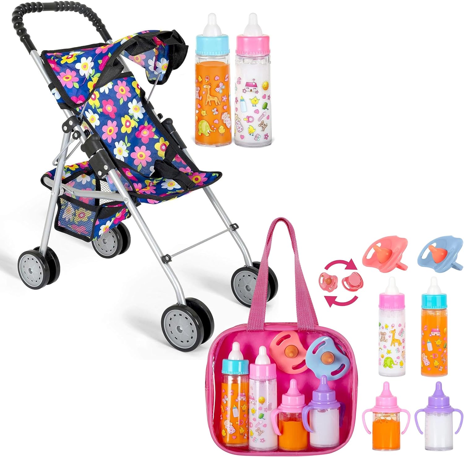 Baby Doll Stroller with Flower Design and Guatemala Ubuy