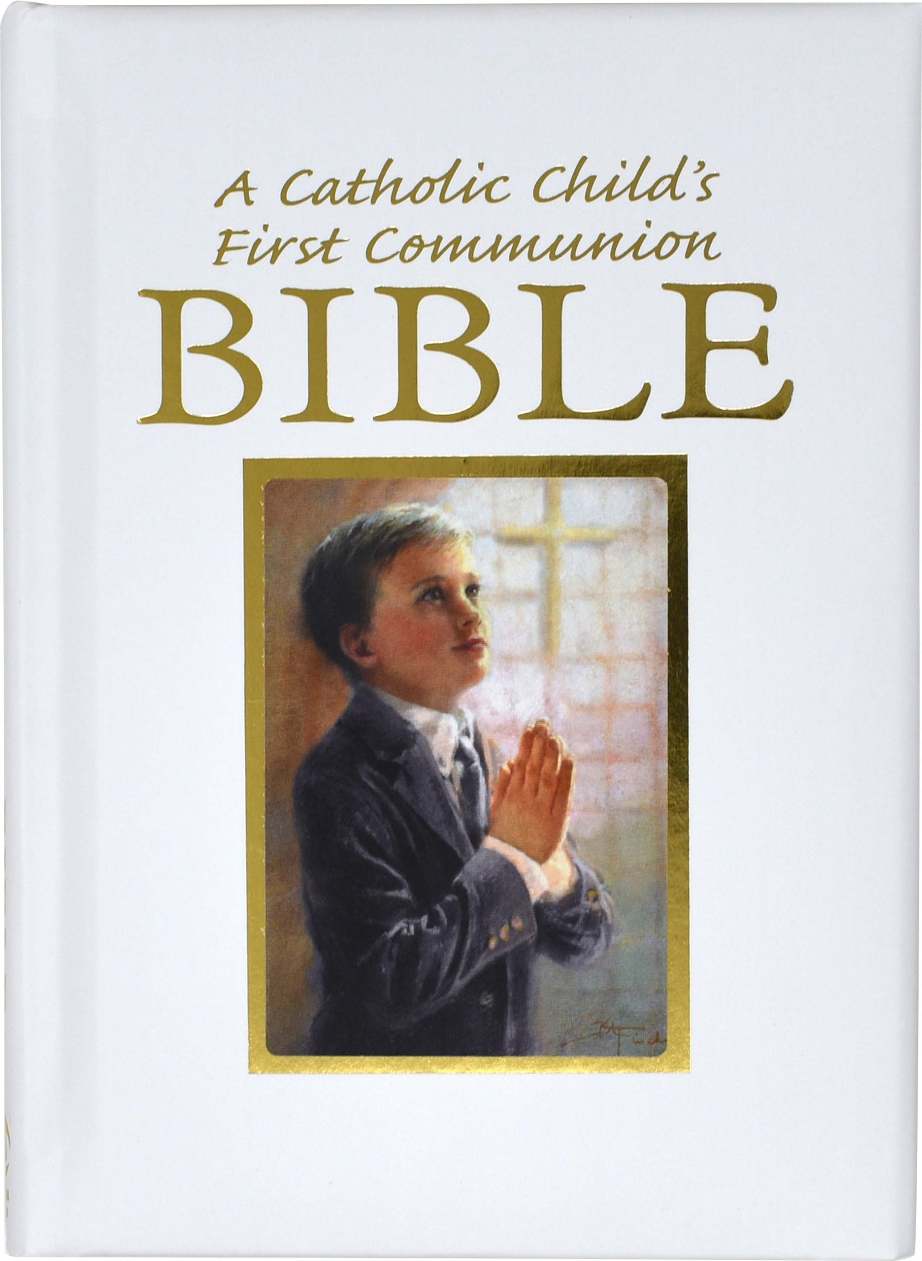 Catholic Child's First Communion Gift Bible-NAB-Boy (Regina Press)