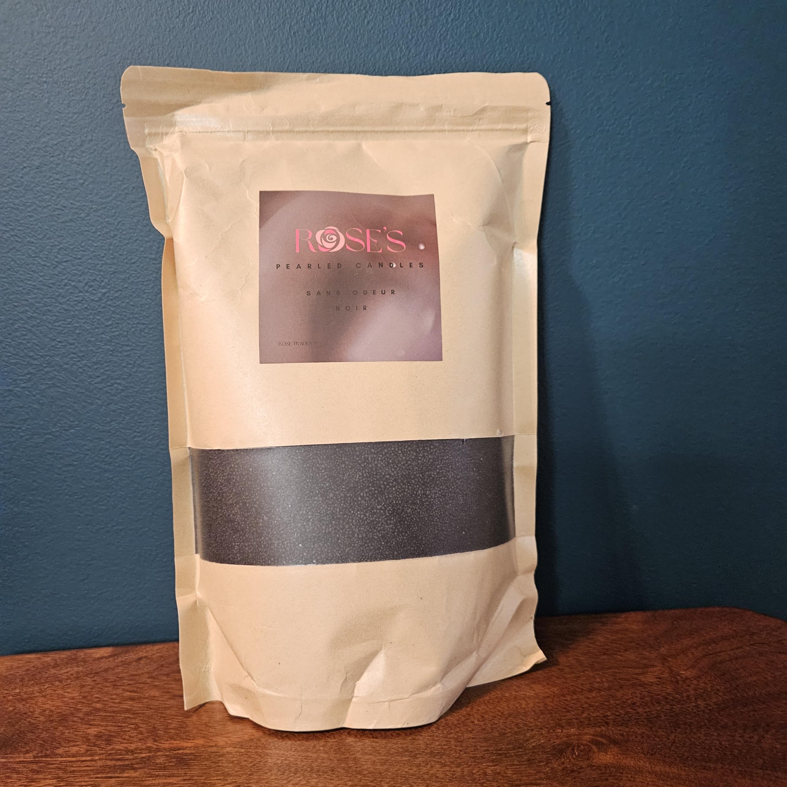 Amazon.com: Rose's Pearled Candles - 26oz of Black