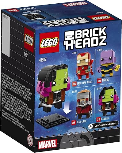 Miniatura 5 de LEGO BrickHeadz Gamora 41607 Kit de construcción (136 piezas)