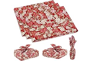 Furoshiki Eco-Friendly Reusable Wrapping Cloth 20x20 Inch