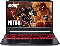 Vista 1 de Acer Nitro 5 AN515-55-53E5 portátil para videojuegos con Intel Core i5-10300H, unidad de procesamiento de gráficos NVIDIA GeForce RTX 3050, pantalla