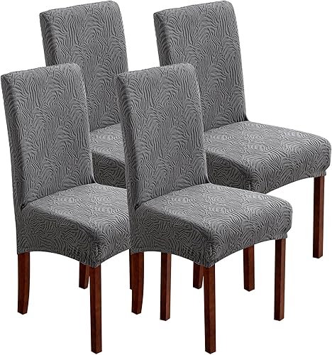 Fundas para sillas de comedor, fundas para sillas de comedor, fundas elásticas para sillas Parsons, para comedor, cocina, funda protectora para