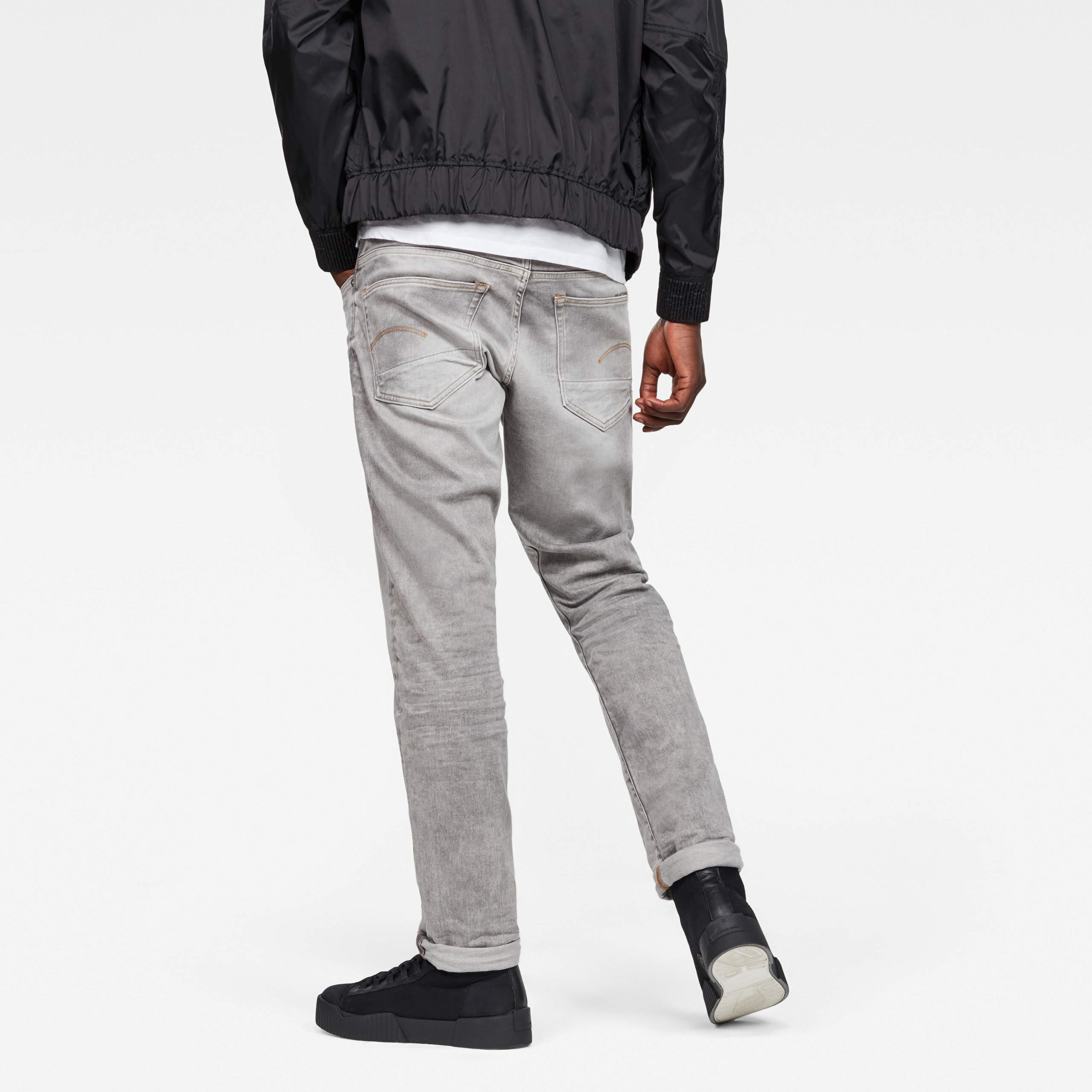G-Star RAW Herren 3301 Regular Tapered Jeans – Bild 2