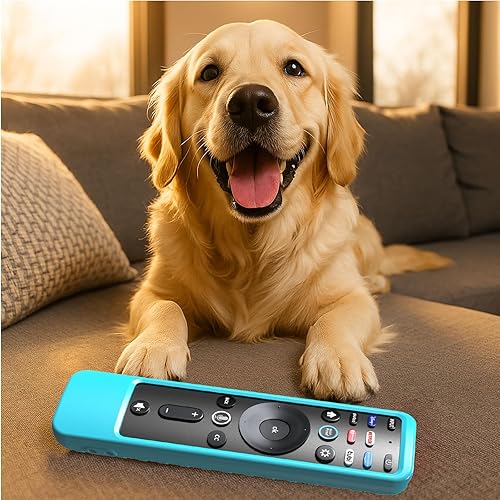 Vista 6 de Funda para VIZIO XRT260 Smart TV Control remoto Funda de silicona con cordón que brilla en la oscuridad azul Azul-cielo,Verde,No brillo negro,Rojo