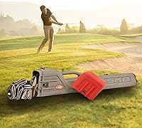 Vista 3 de SKB Cases - Estuche portátil de plástico duro ligero para viajes de aerolíneas con correa acolchada y cierres bloqueables, capacidad para 7 a 8