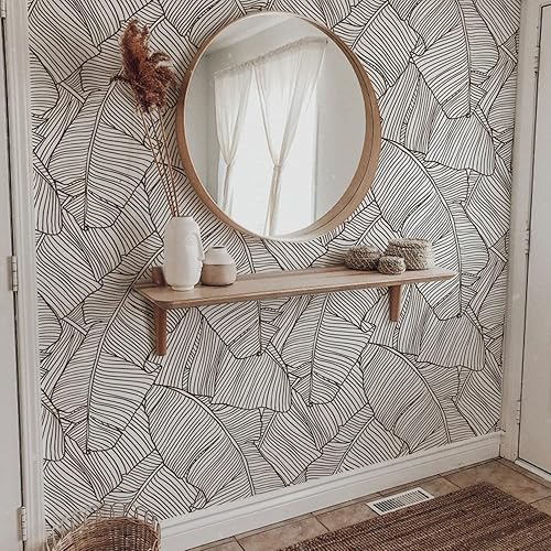 Mural de pared chinoiserie pelar y pegar, papel tapiz autoadhesivo de vinilo texturizado de cuero para dormitorio, sala de estar, decoración de