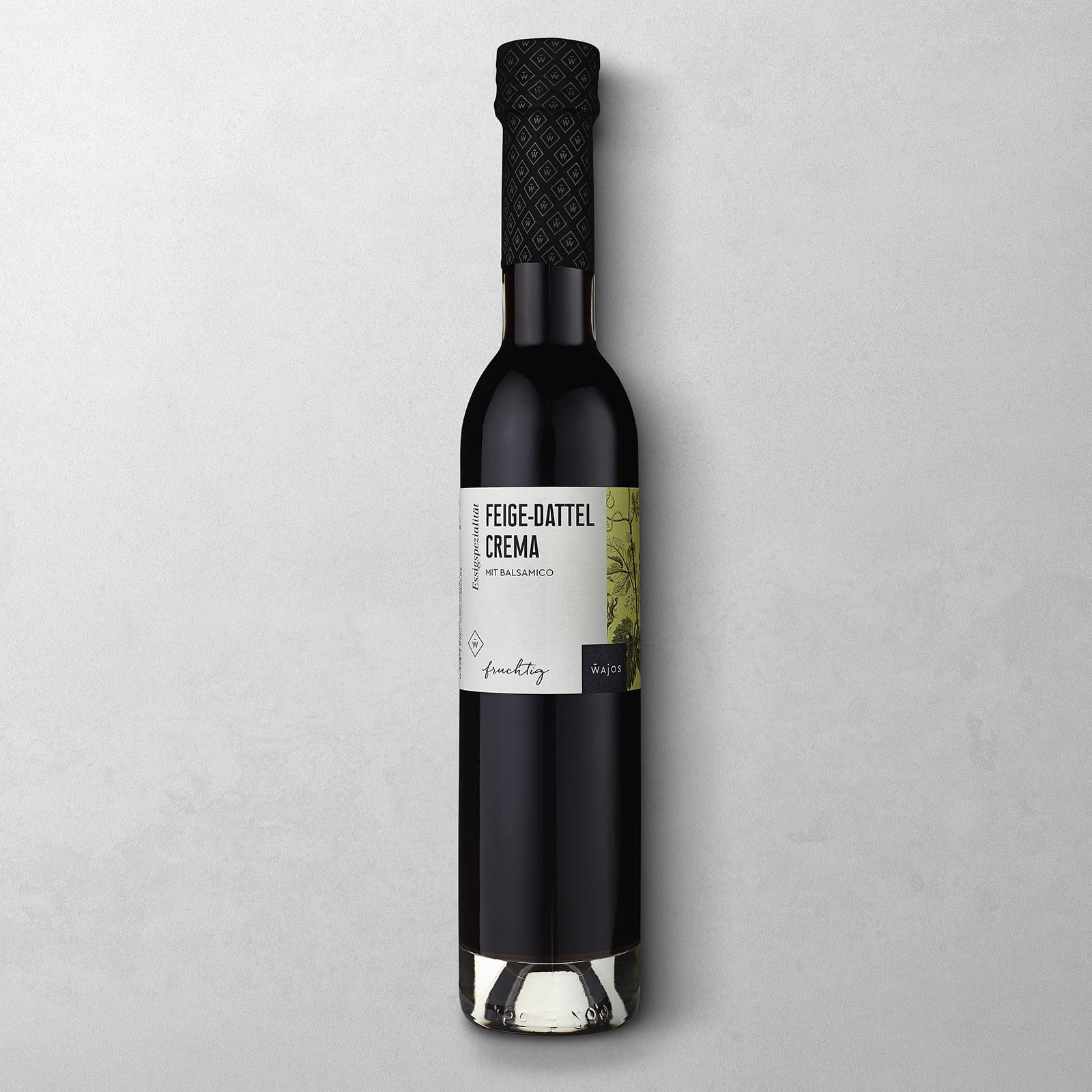 WAJOS Feige-Dattel Crema mit Aceto Balsamico di Modena g.g.A, Essig Zubereitung 250ml, 3% Säure