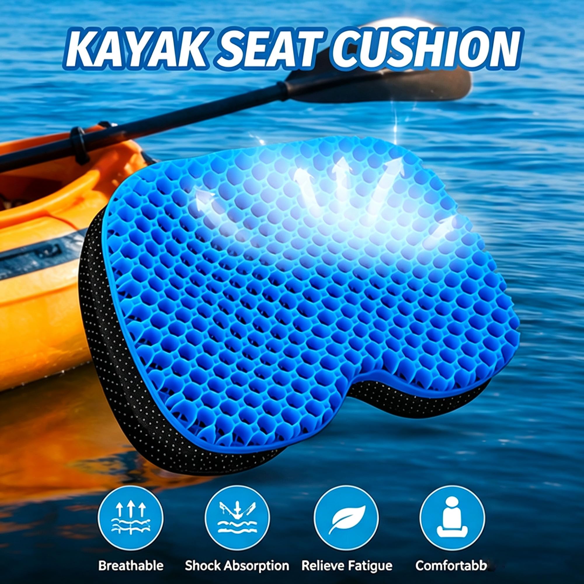 ZORQ Coussin de Siège pour Kayak Compatible avec Wilderness Systems Radar 135 2017–2025