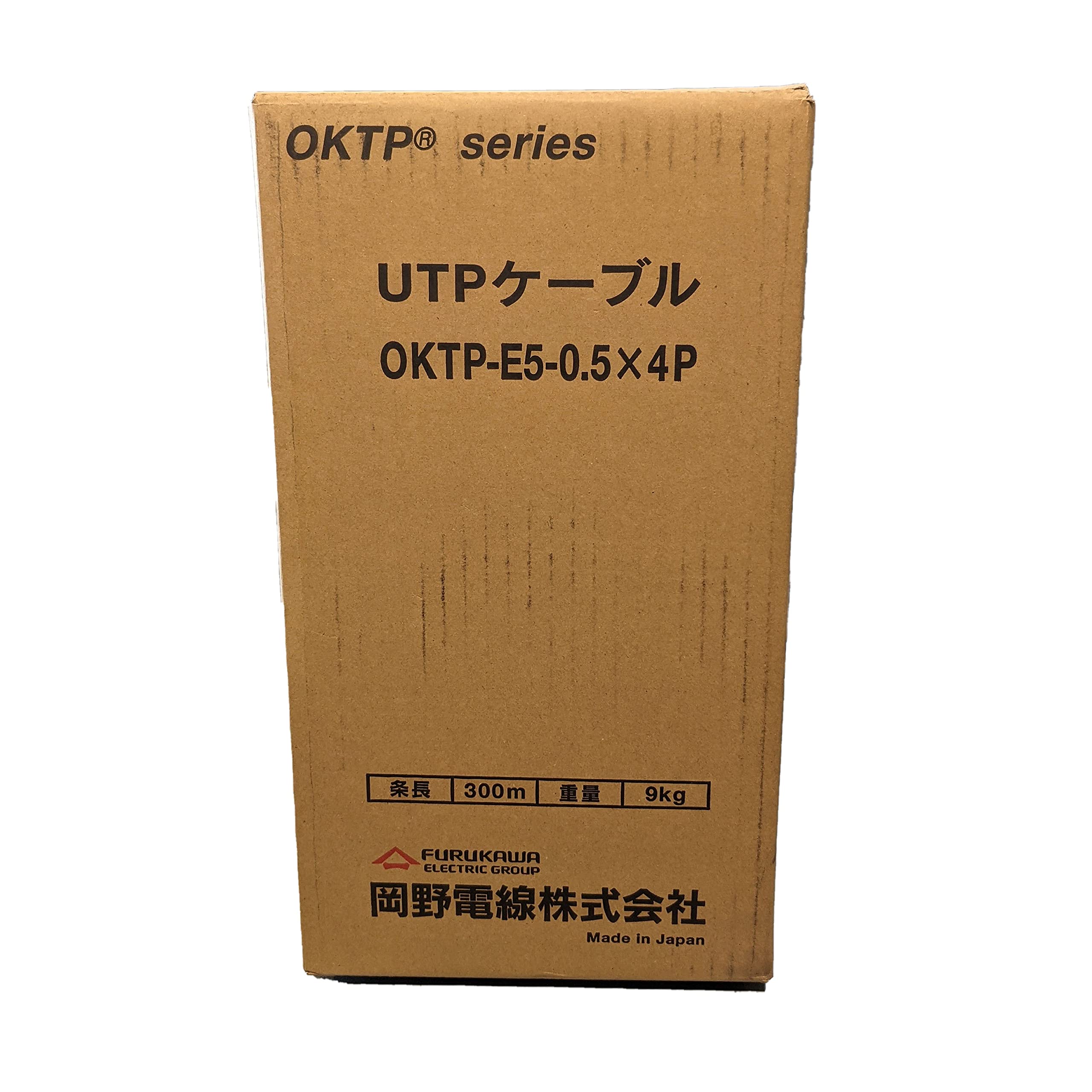 OKTP-E5-0.5×4P UTPケーブル 300m 日本製 自作用 LAN ケーブル cat5e 300m 紫色 UTP 単線 マジカルリール