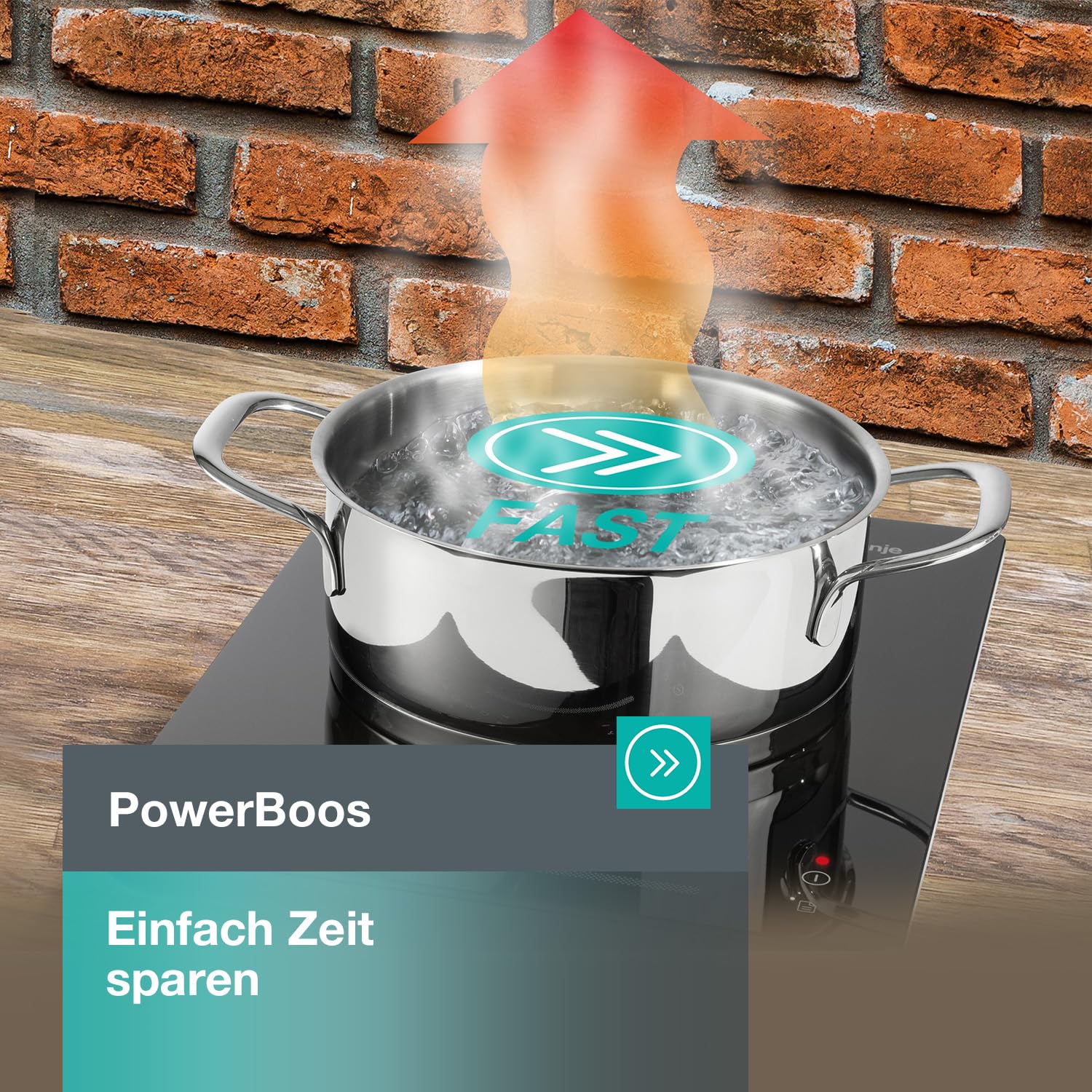 Gorenje ICY2000SP Induction Hob 2000 W / 9 Levels / Touch ...