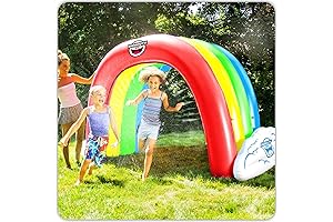 BigMouth Inc. 6' Tall Inflatable Rainbow Sprinkler