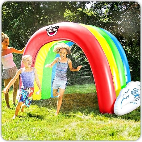 BigMouth Inc. 6' Tall Inflatable Rainbow Sprinkler