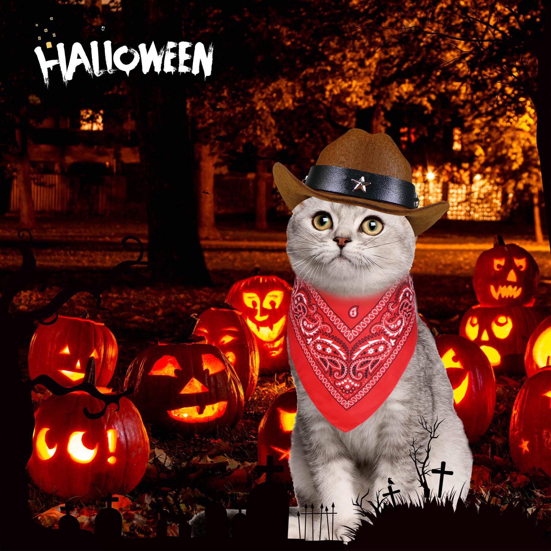 Cowboy Boots For Dogs Bunny Rabbit Clothes Collar Plaid Bandana