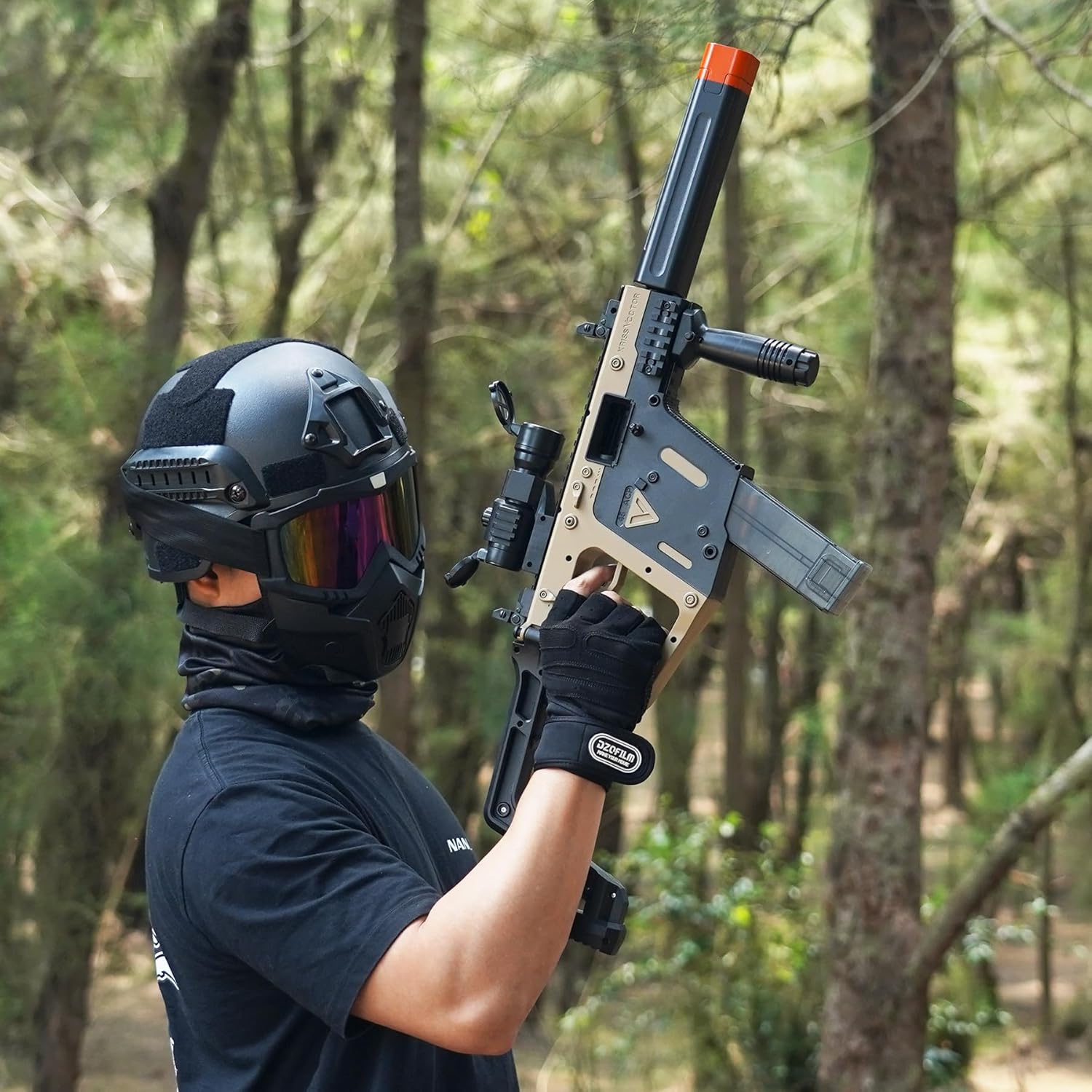 Larmside Foam Bullet Toy Blaster, Dart Bullet, Outdoor Activities, 18+ (DesertVic)