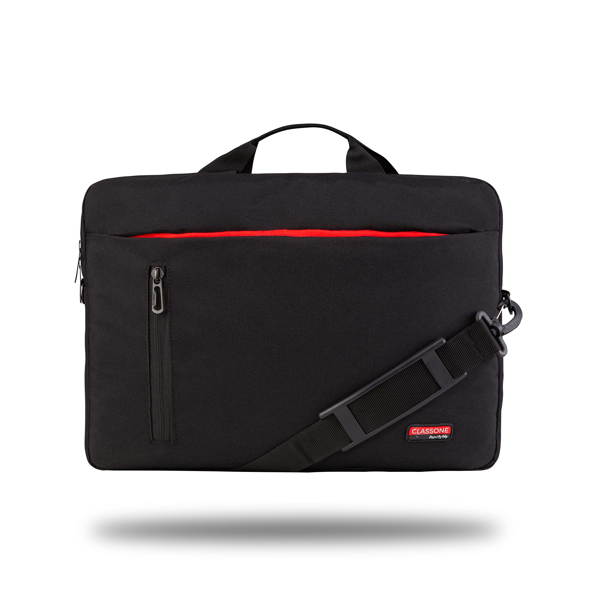 CLASSONE TL4000 Workout 15.6" Su Geçirmez Kumaş ,Macbook Mac Air, Notebook, Laptop El Çantası-Siyah