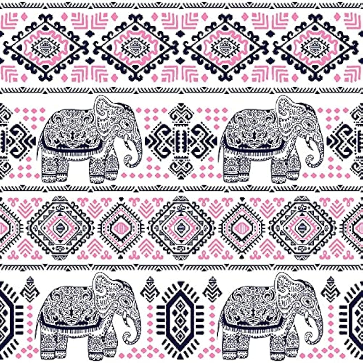Tapis de salon éléphant multicolore pour décorer votre chambre à coucher