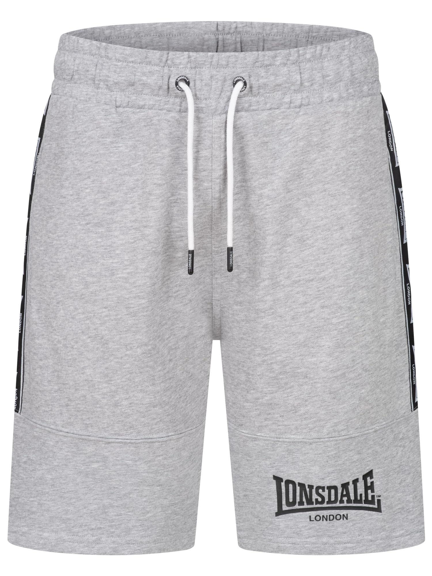 Lonsdale London SCARVELL Uomo Shorts Nero 60% Cotone, 40% Poliestere