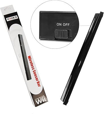 G-HUB® - Nintendo Wii / Wii U INFAROUGE SENSOR BAR pour Détection dans la TV pour le Wiimote Controller (Original Wii Cont...