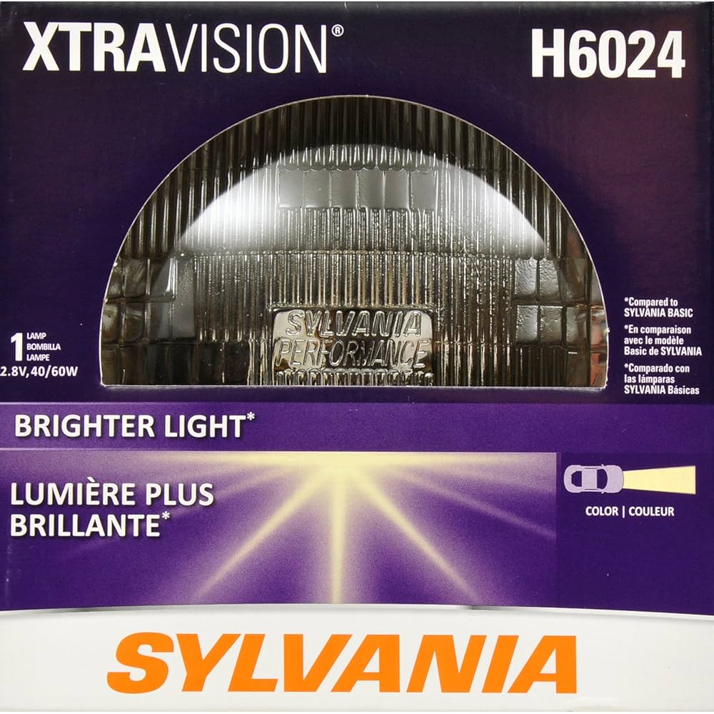 Amazon.com: SYLVANIA - H6024 XtraVision (7 inch Round