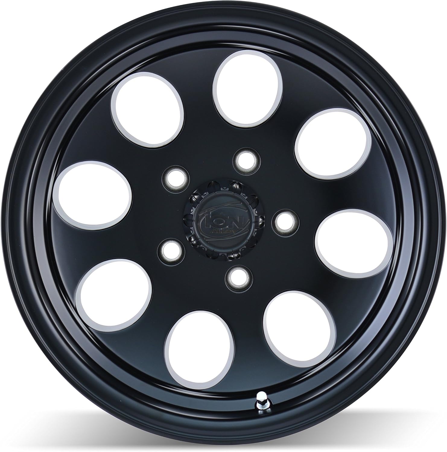 171 16x8, Bolt Pattern: 5x5/, Offset: -5, MATTE BLACK, set of 1