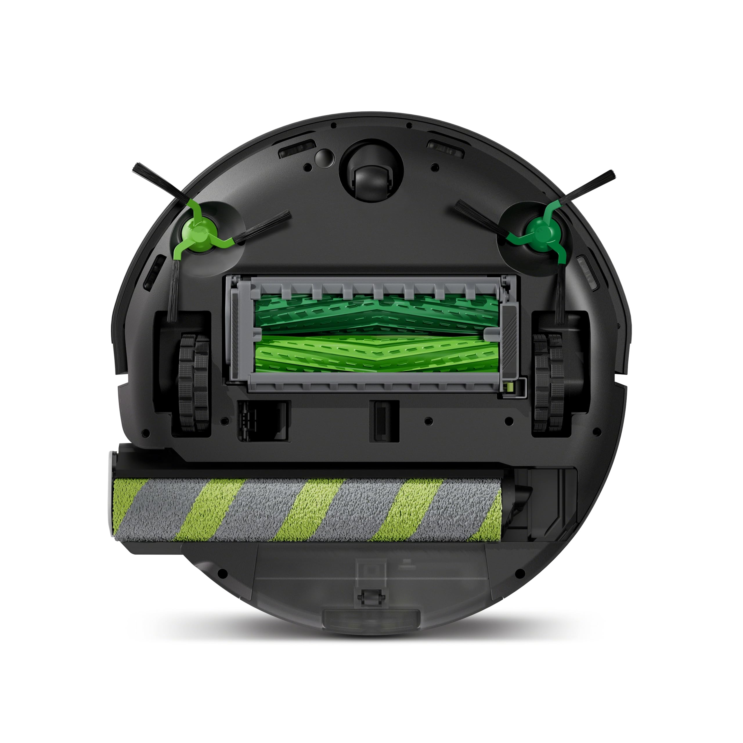 iRobot Roomba Max 706 Combo+Stazione AutoWash, Robot Aspirapolvere Lavapavimenti, ProLiDAR, PowerSpin Roller Mop,SmartScrub,Riconoscimento Oggetti AI,Pulizia Predittiva, Controllo Vocale e App, Nero