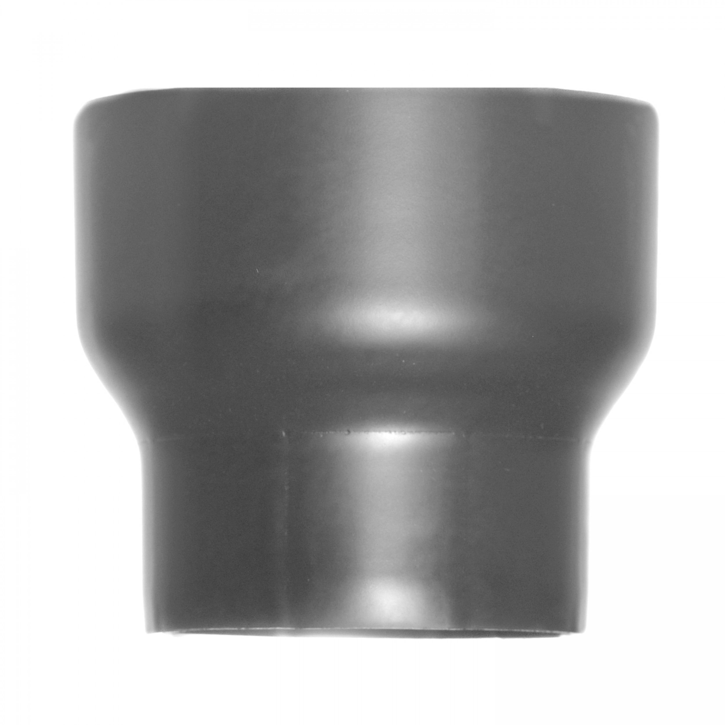 raik Rauchrohr/Ofenrohr-Erweiterung Innen 120 mm Außen 150 mm – 2 mm Stahlblech, Gussgrau, Made in Germany