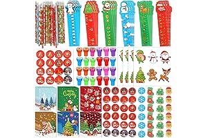 Cholemy 216PCS Bulk Christmas Gifts, Christmas Student Gifts, Classroom Rewards