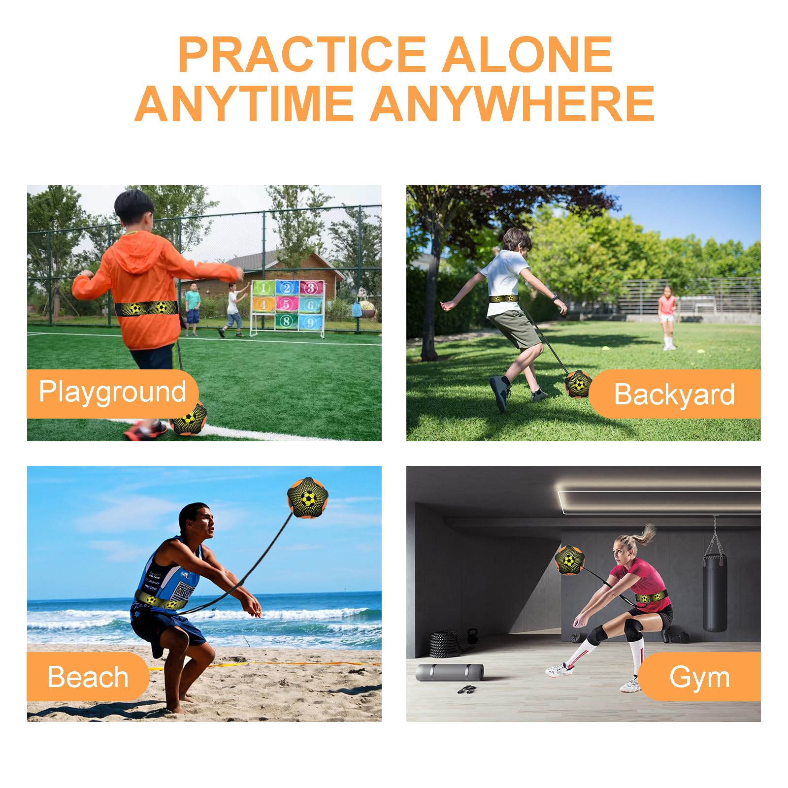 Acpetdr Soccer Volleyball Rugby Trainer - Image 3