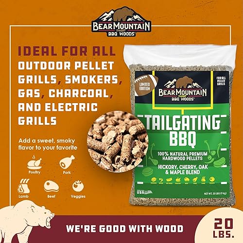 Miniatura 122 de Bear Mountain BBQ - Pellets para ahumar al aire libre, para carnes asadas