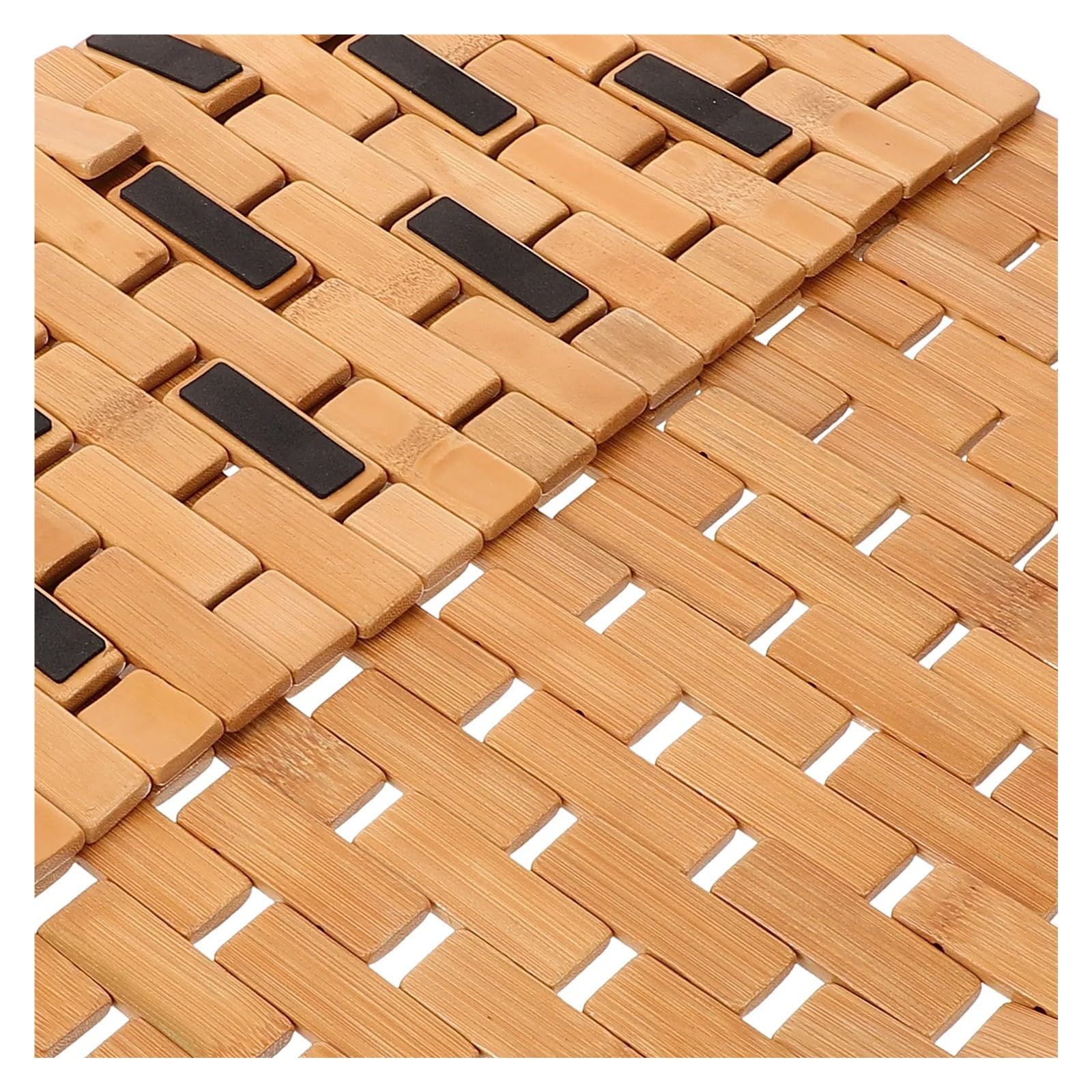 Alfombrilla de baño de Madera Alfombra de baño Piso Ducha Antideslizante | For bañera, baño, caja fuerte, antideslizante, decorativa, oficina en casa