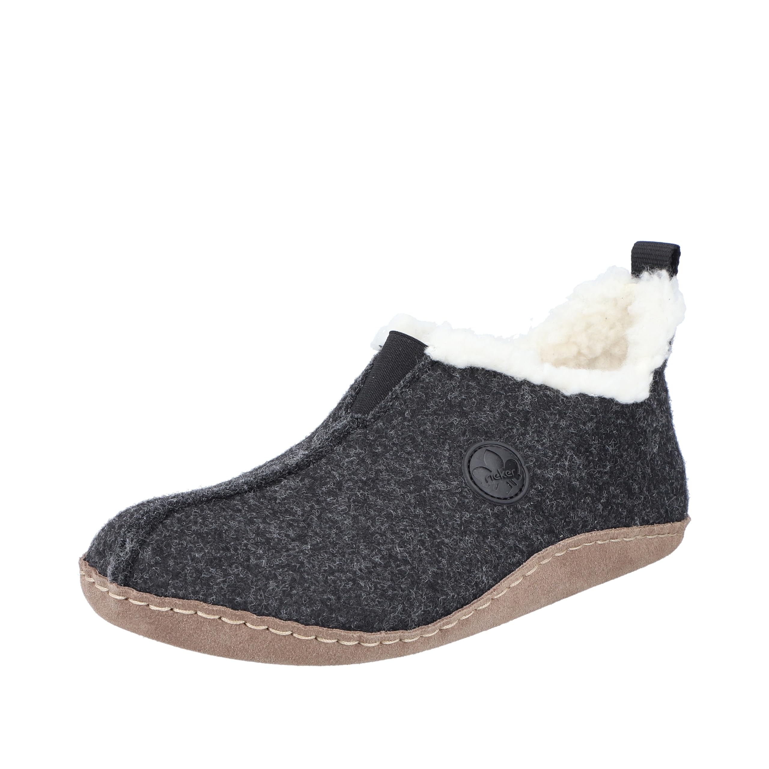 Rieker Women's 66350 Slippers, black, 3.5 UK