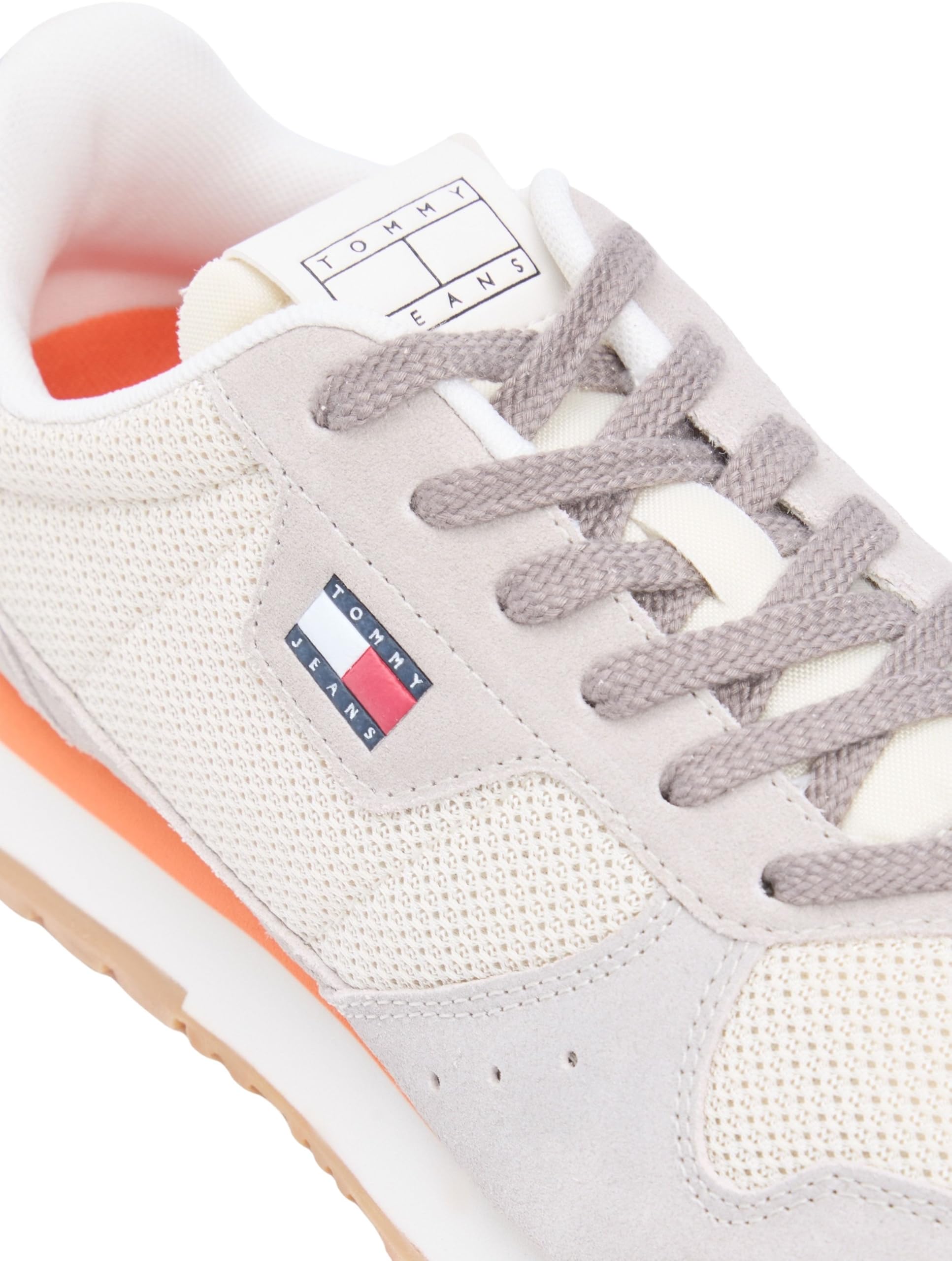 Tommy Jeans Tjm Eva Runner Leather Em0em01690 Basso TopUomo