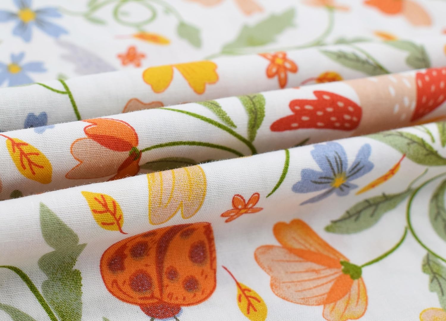 Nanxson Women Cobbler Apron with 2 Patch Pockets Cotton printed Smock with Side Ties for Work Chef kitchen CF3187 - Image 8