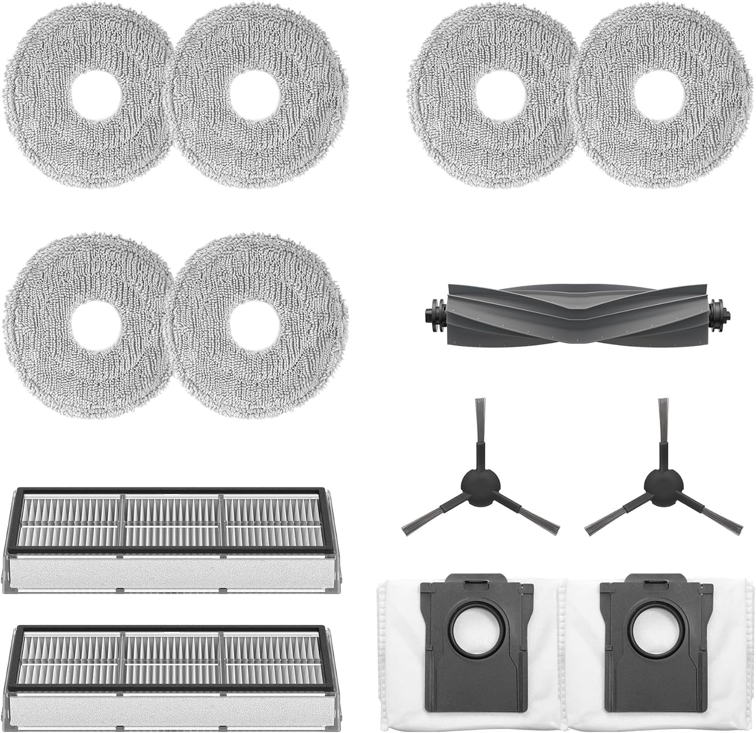 Kit Accessori Dreame Per Robot L10s Pro Ultra - Include Spazzole, Filtri, Sacchetti E Panni Mop - Foto 13