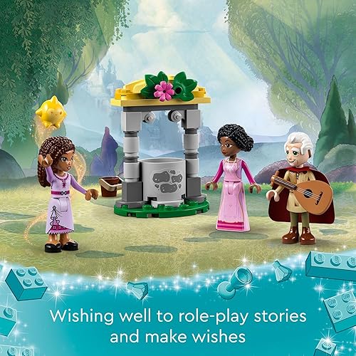 Miniatura 5 de LEGO Disney Wish Asha's Cottage 43231 - Juego de juguetes de construcción, una casa de campo para la vida de rol en la aldea, regalo coleccionable