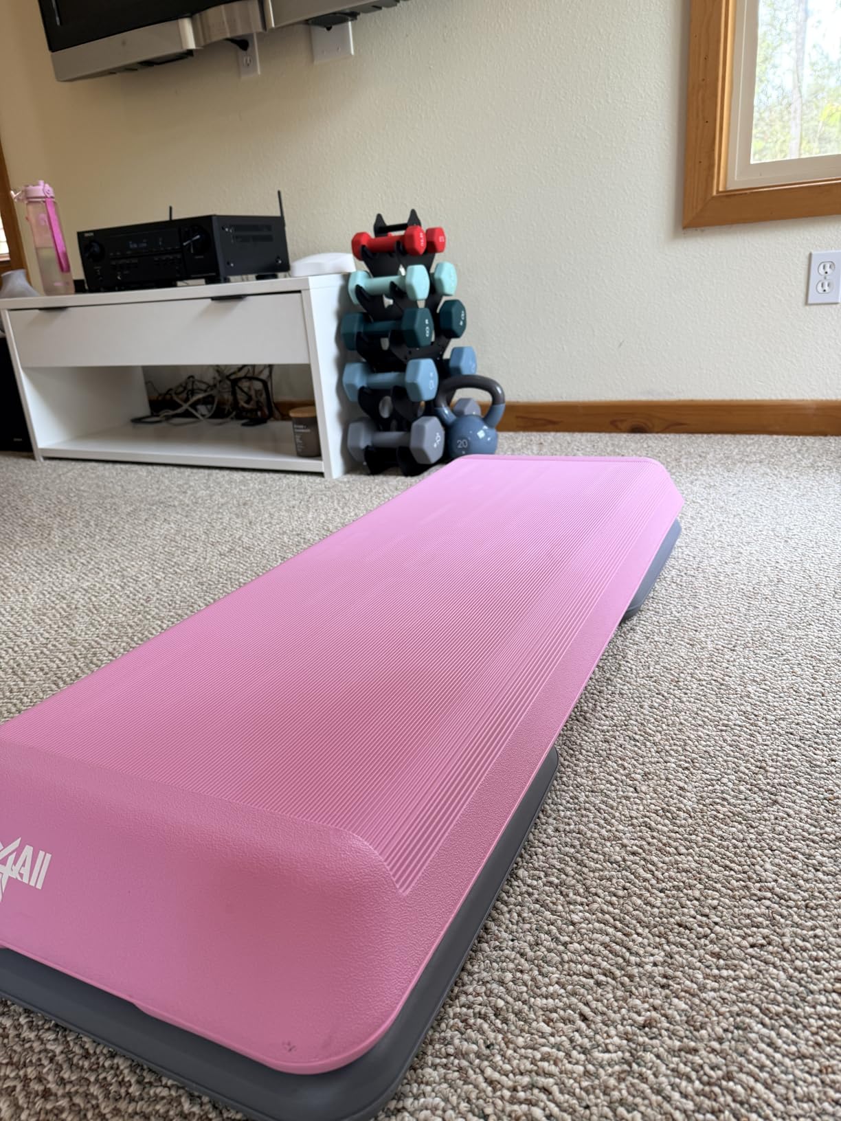 Pink Method Kick Back Risers Buy Yes4All Adjustable Workout Aerobic Exercise Step Platform Health ...