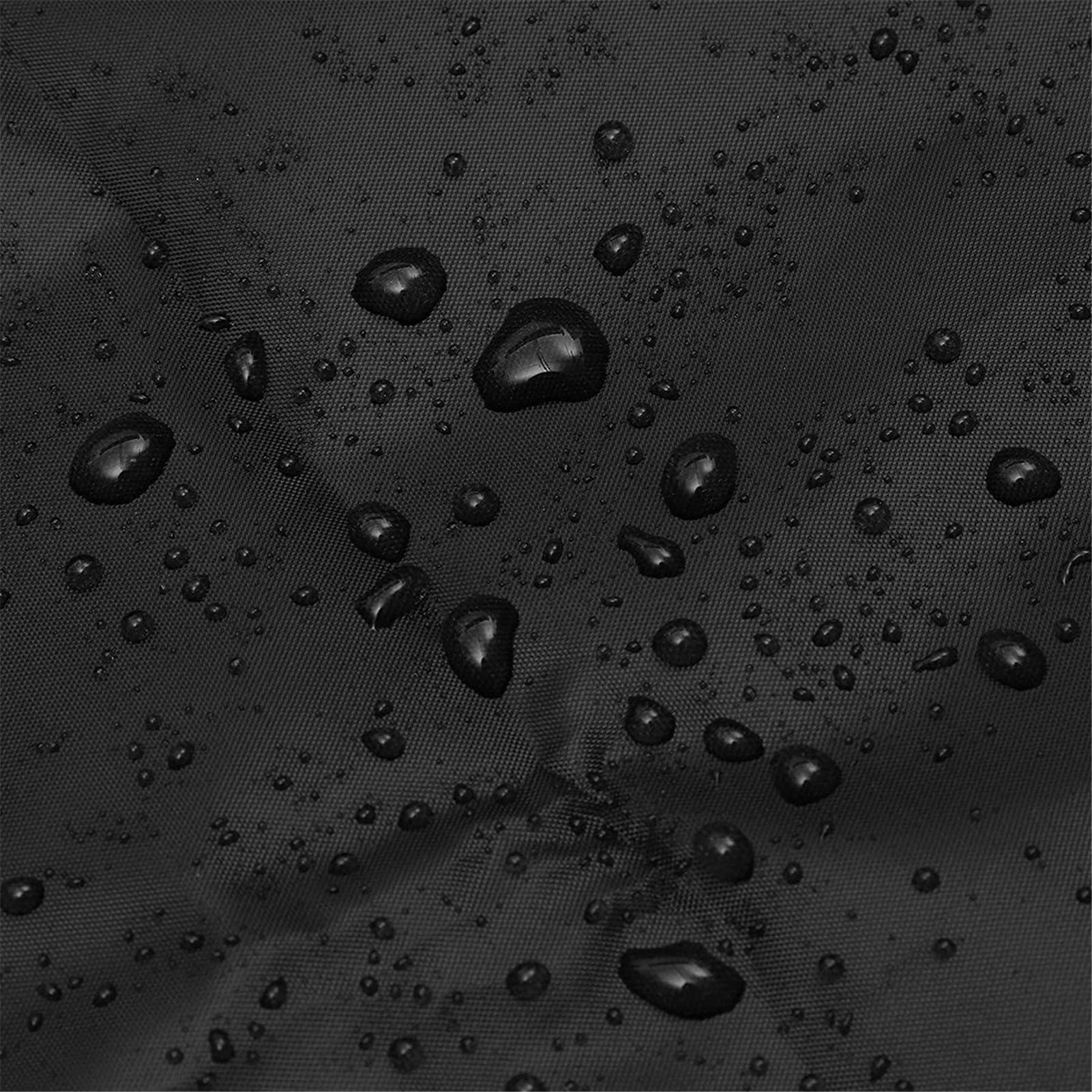 Copertura per vasca idromassaggio 100% protezione UV antipolvere per Gar Jacuzzi English Sle Nero 240 x 240 x 85 cm & Resint