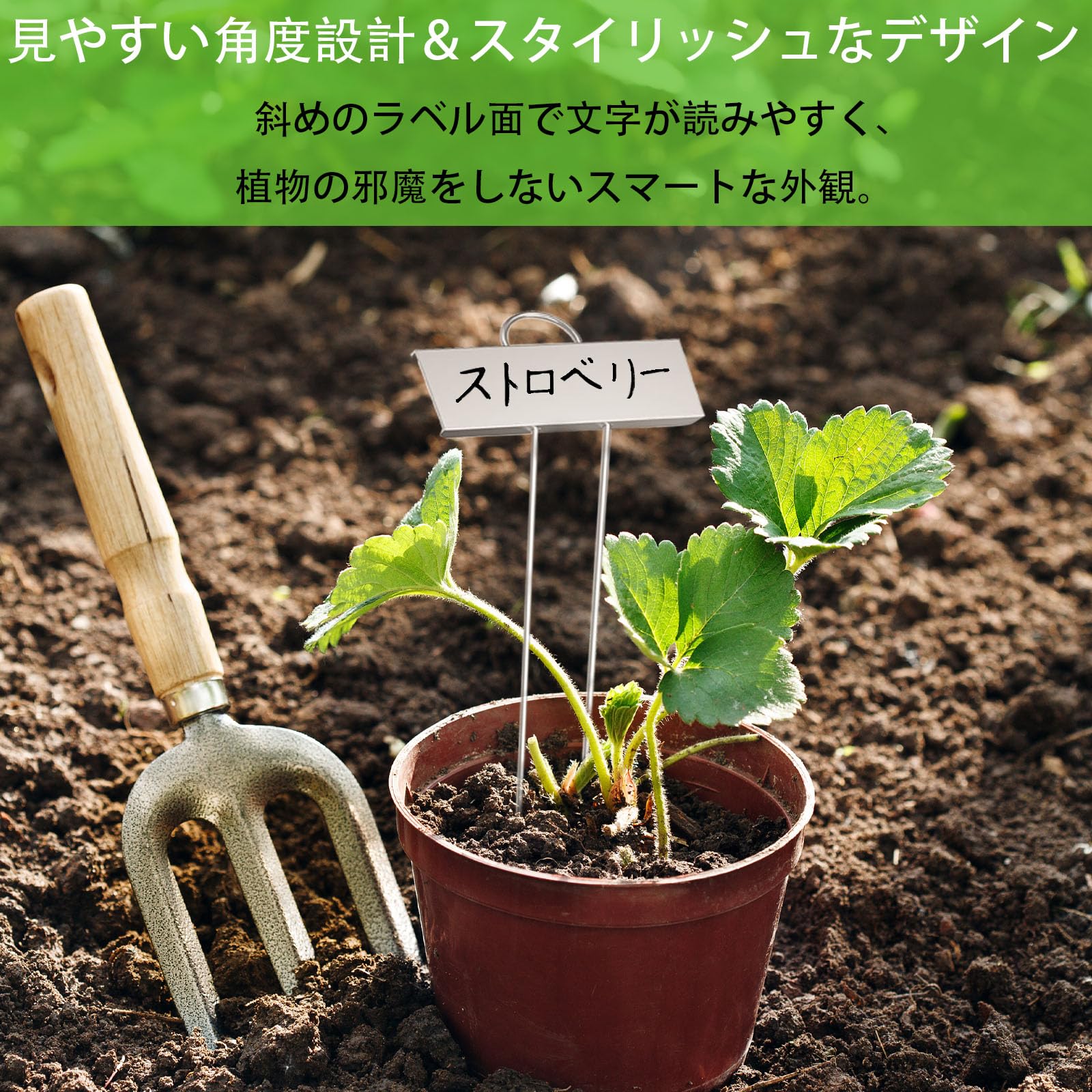 Amazon.co.jp: Niesporek 園芸ラベル 園芸 ネームプレート 30個 金属