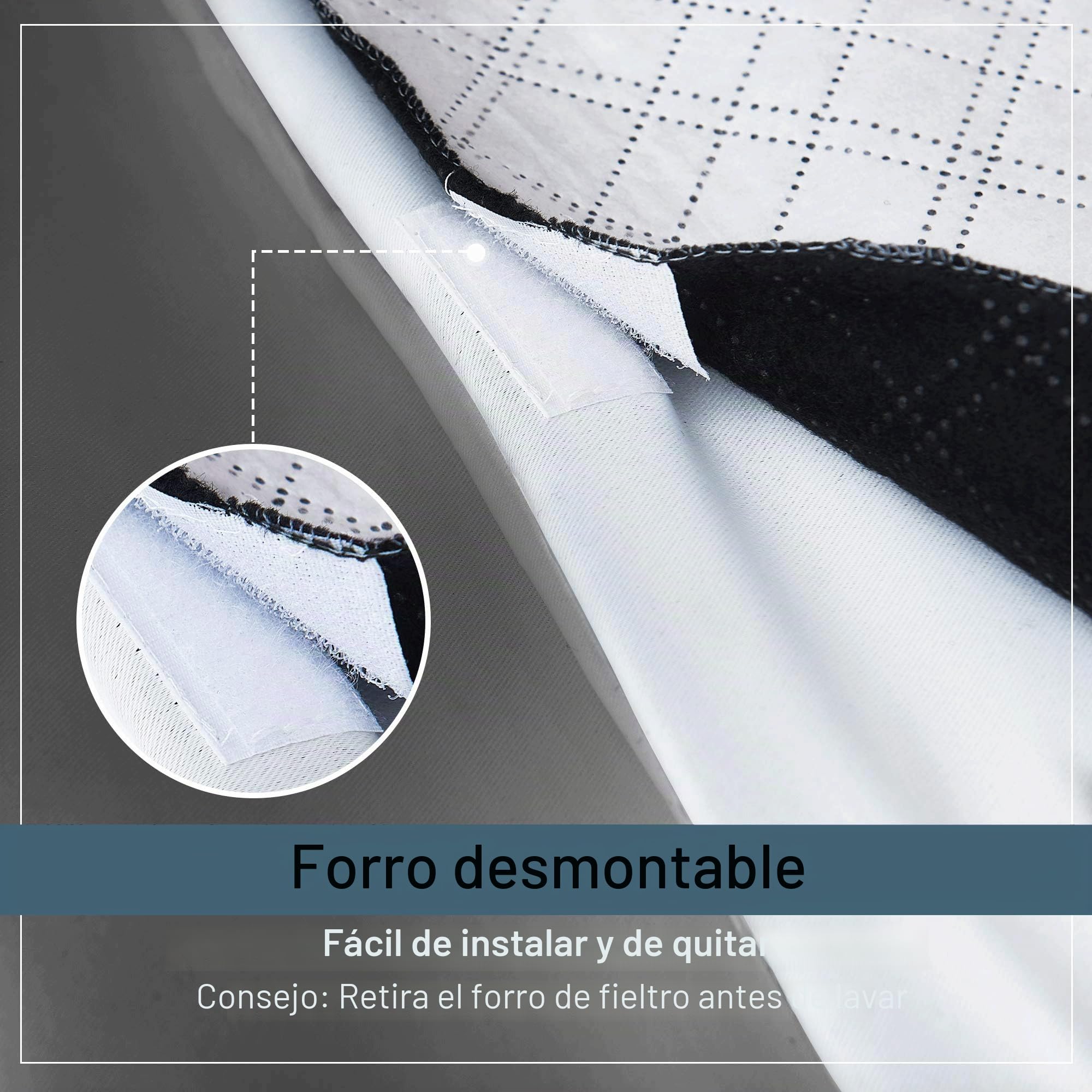 PONY DANCE Cortinas Largas para Ventanas Cortinas Opacas Termicas Acustica con Ojales 2 Piezas para Salon Dormitorio, 132x240 CM, Gris