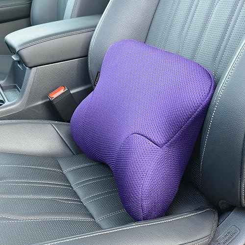 ZYYUSHM Lumbar Support Memory Foam Pillow - Lower Back Pain Relief - Designed for use with car Seats, Office Chairs, Gaming Chairs and recliners disponible en Yaxa Venezuela
