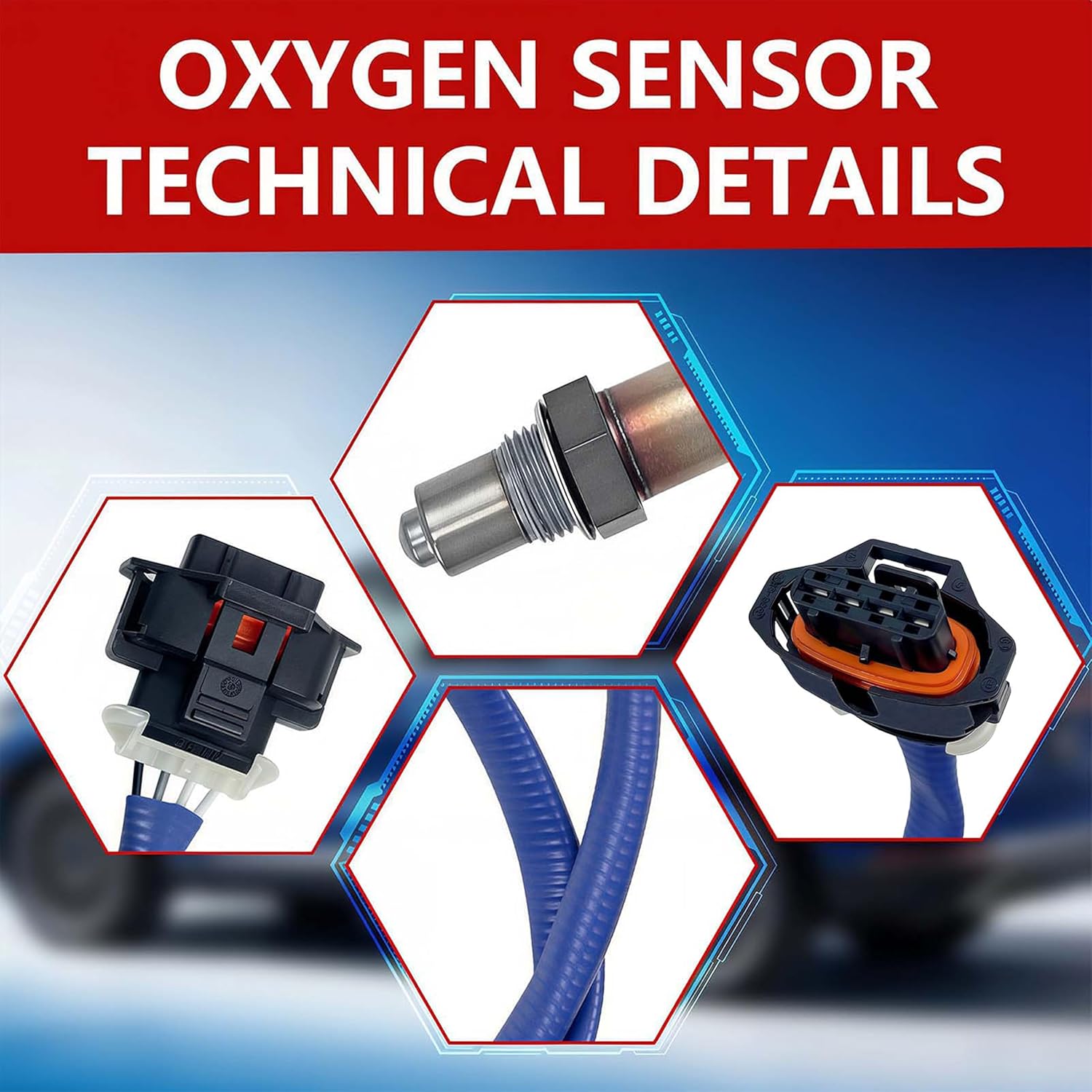 234-4528 234-4527 Oxygen O2 Sensor Upstream and Downstream 2PCS Compatible with Chevy Cruze 1.8 2011 2012 2013 2014 2015 2016 Cruze Limited 1.8 2012-2020 Chevy Sonic 1.8 for 2011 SAAB 9-5 2.8