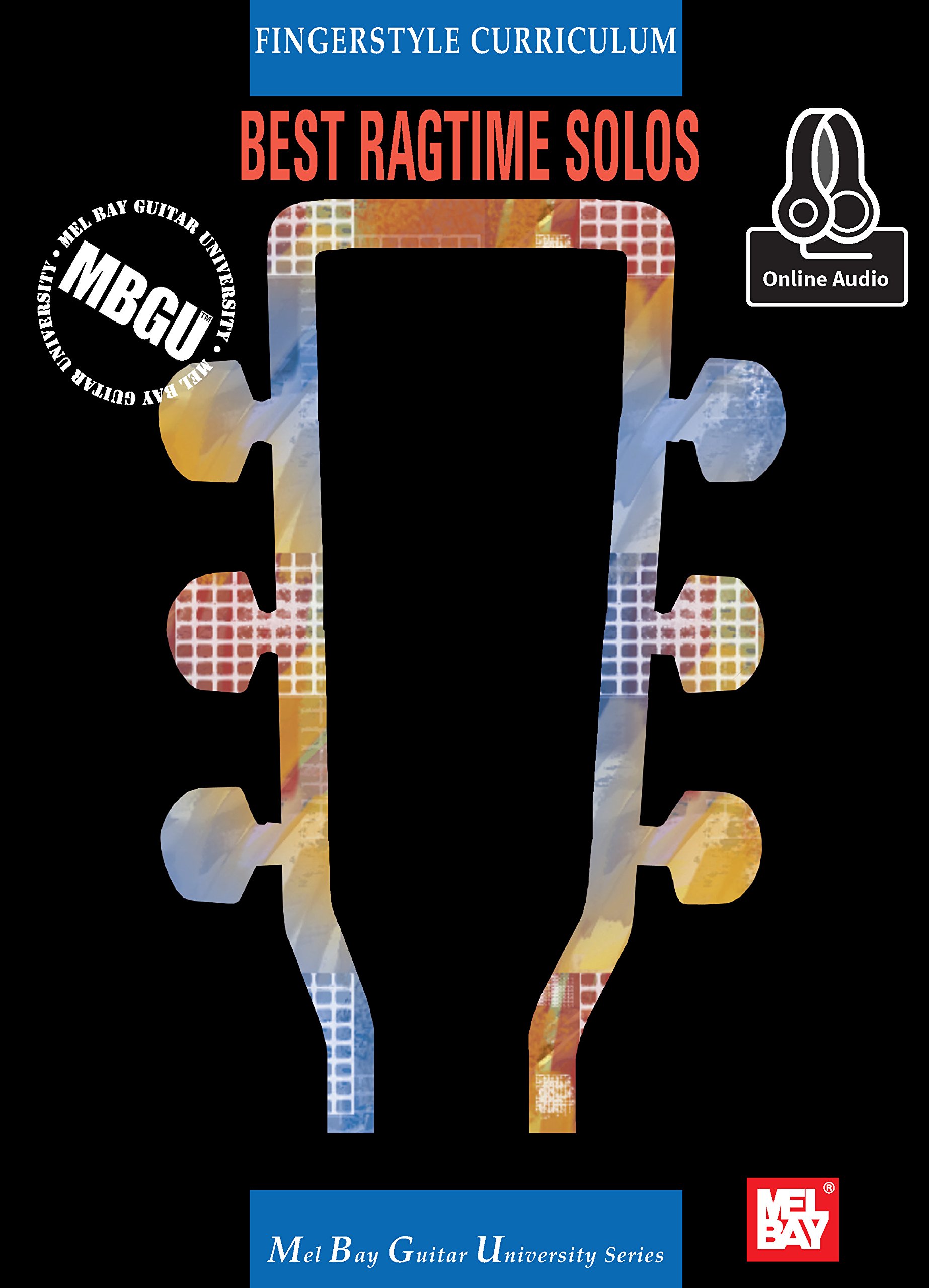 Best Ragtime Solos pour guitare fingerstyle partition livre en anglais