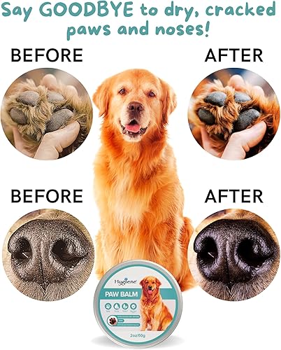 Miniatura 3 de Bálsamo para las patas, protección de patas para perros, gatos y otras mascotas, alivia la picazón y la sequedad, hidrata, nutre, arregla, calma,