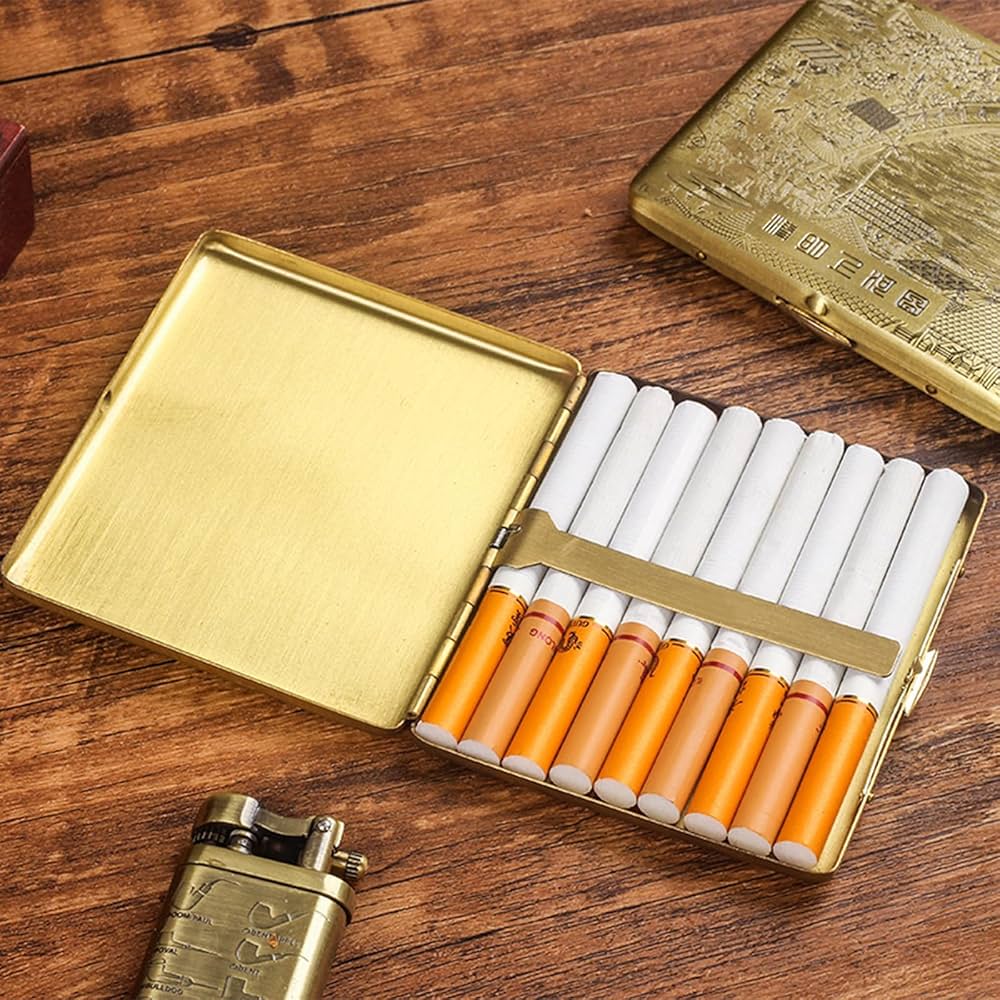 『希少』限定品　JT HOPE専用真鍮製タバコケース　2000年製 希少』限定品 JT HOPE専用真鍮製タバコケース 2000年製